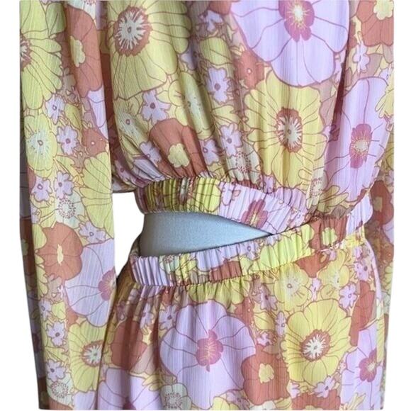 NWOT Steve Madden Cadi Floral Mini Dress - Sz Med - Picture 6 of 9